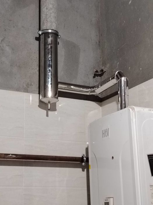 Дымоход установка