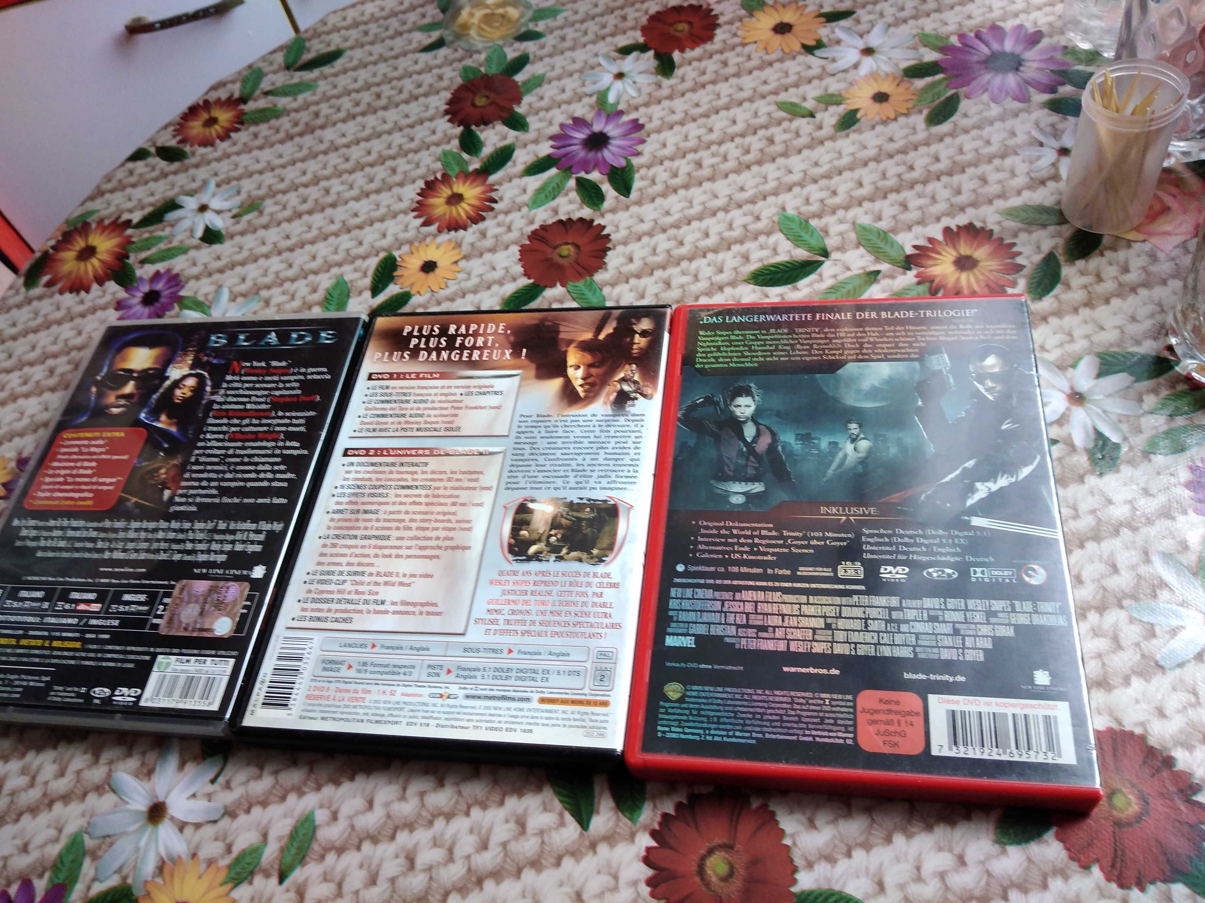 Filme Dvd Boxset BLADE Trilogy Originale de Colectie