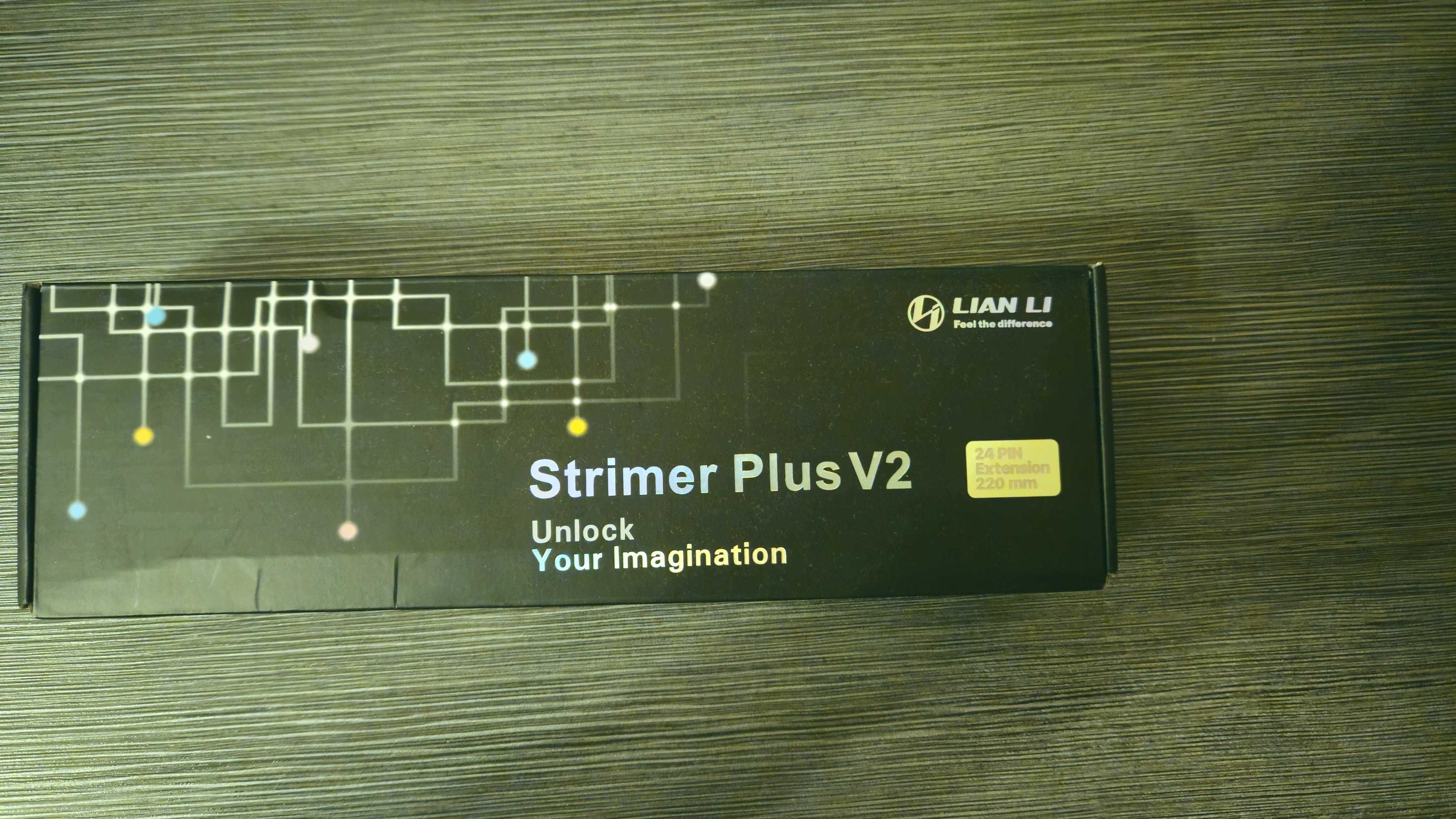 Lian Li Strimer Plus V2 24-pin питание мат.платы с RGB подсветкой