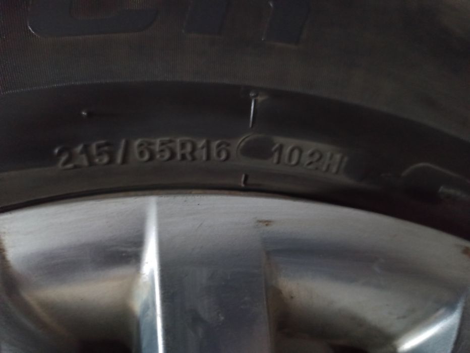 Jante tabla 16 originale Ford+anvelope iarna