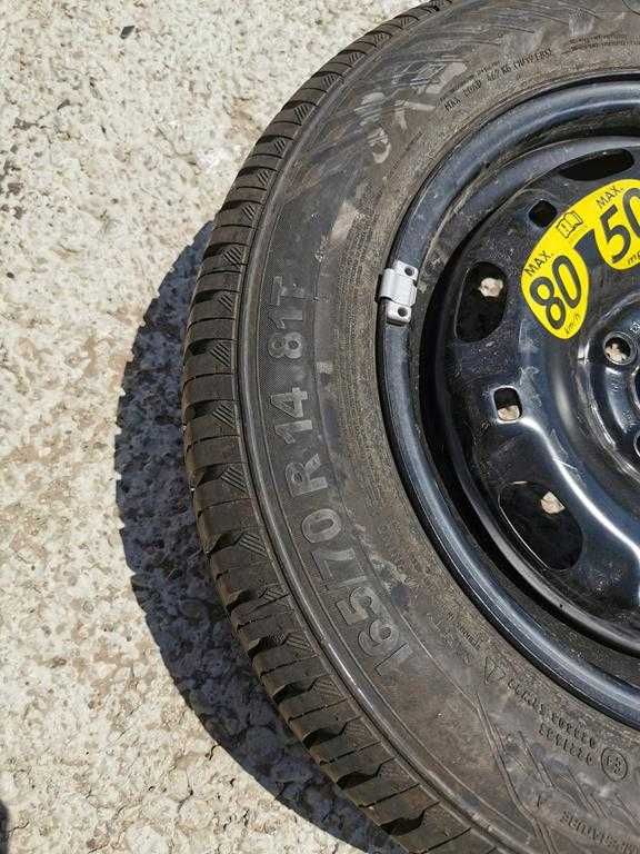 roata rezerva skoda fabia vw polo 6r 165 70 r14