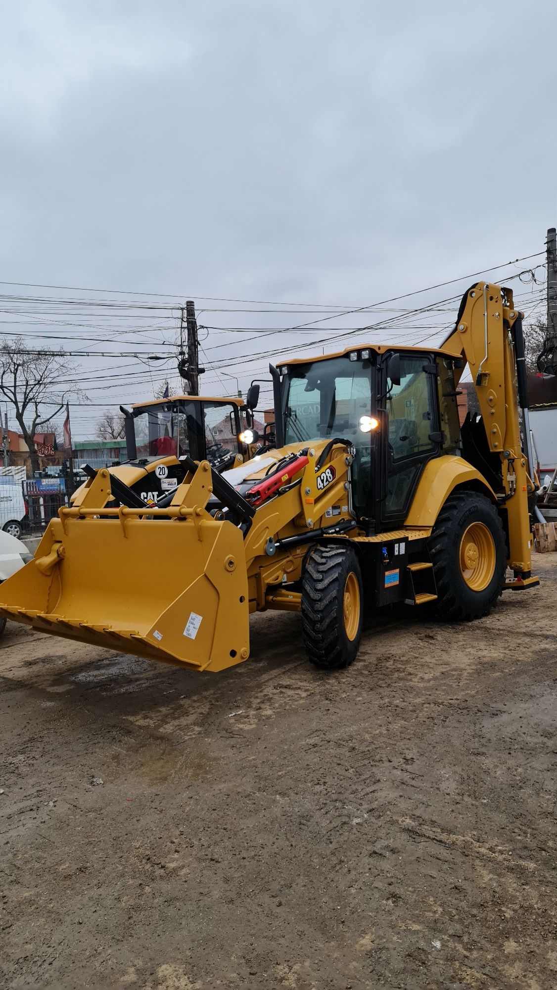 Inchirez Buldoexcavator, excavator, buldo, miniexcavator