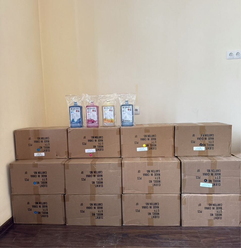 Широкоформатный принтер Bossron WT 3300S  3,2 / Xeda/ Blue /Краска