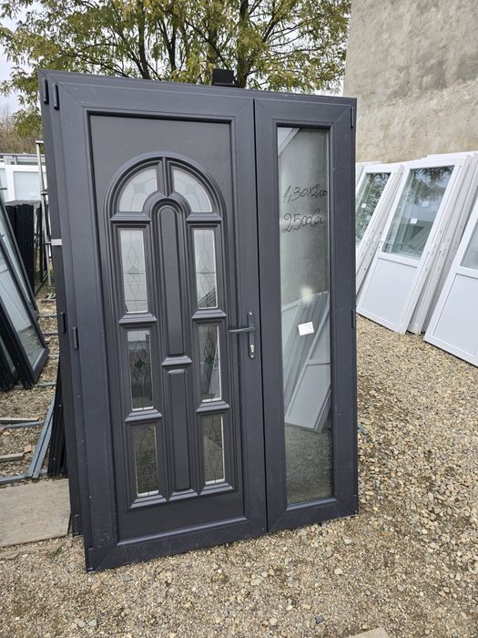 usi termopan pvc gri antracit dube noi de la 1950 lei