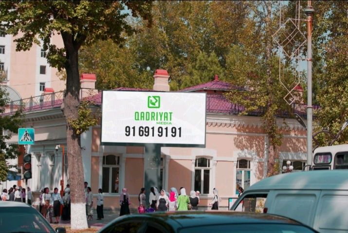 Qo'qonda tashqi reklama xizmatlari/  Наружный рекламы  в Коканде.