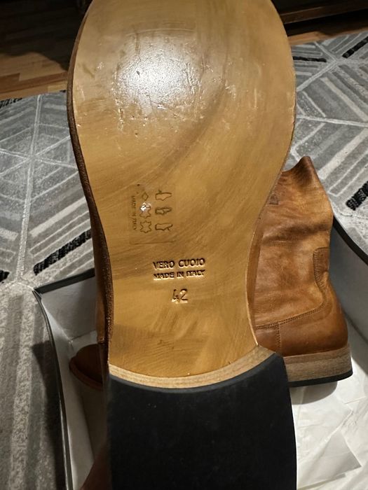 Cizme piele pentru bărbați