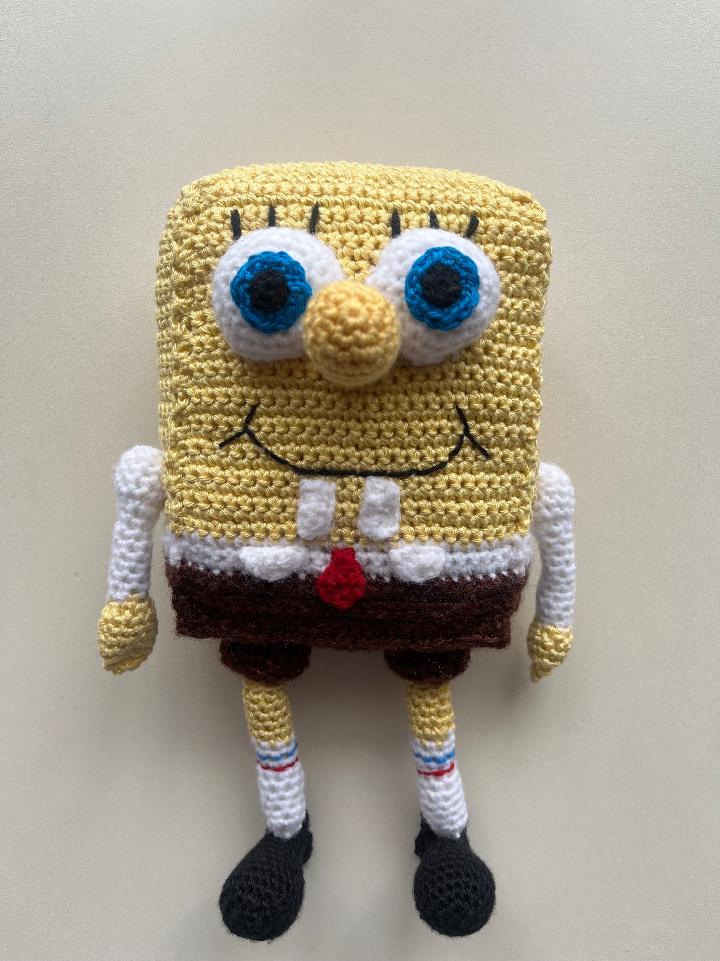 Sponge Bob jucarie crosetata manual