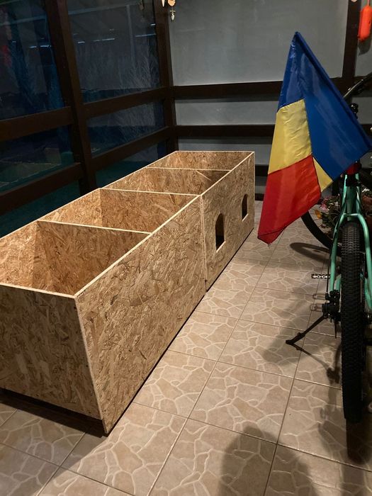 Cușcă / Căsuță / Cotet pentru Animale de Companie – Talie Mică - Mare