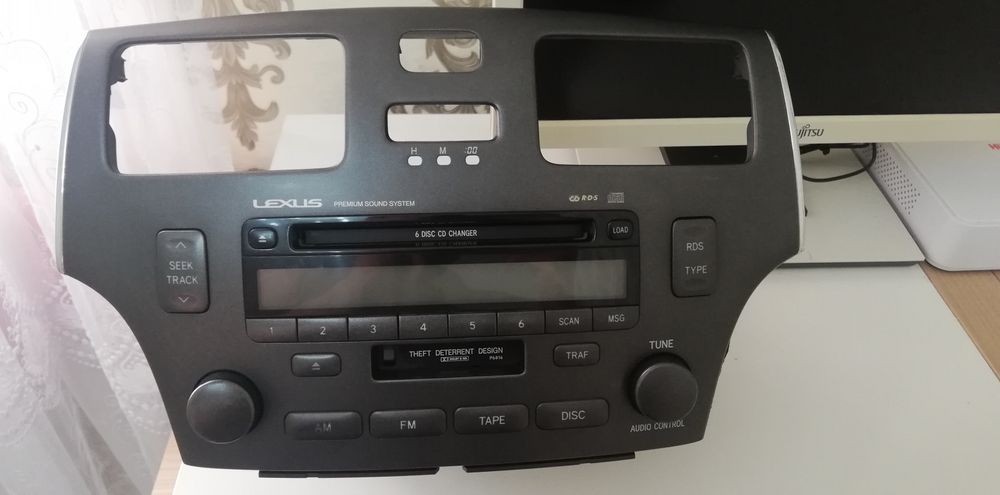 Заводской мафон на авто Lexus ES 300