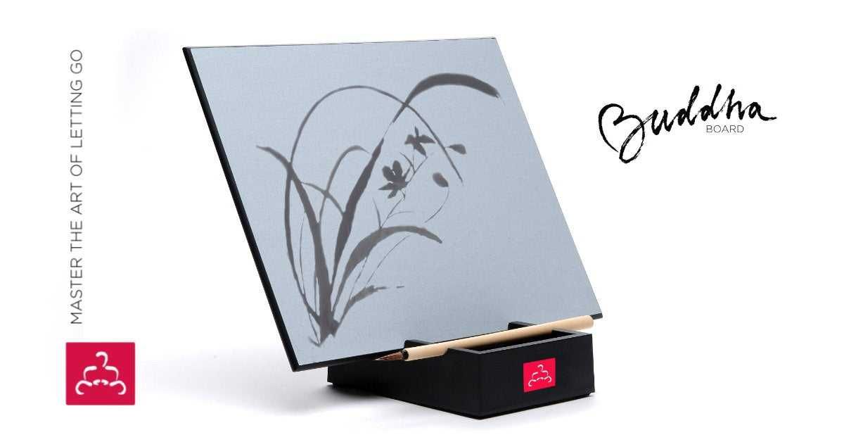 Buddha board Дъска за калиграфия/рисуване с вода с четка