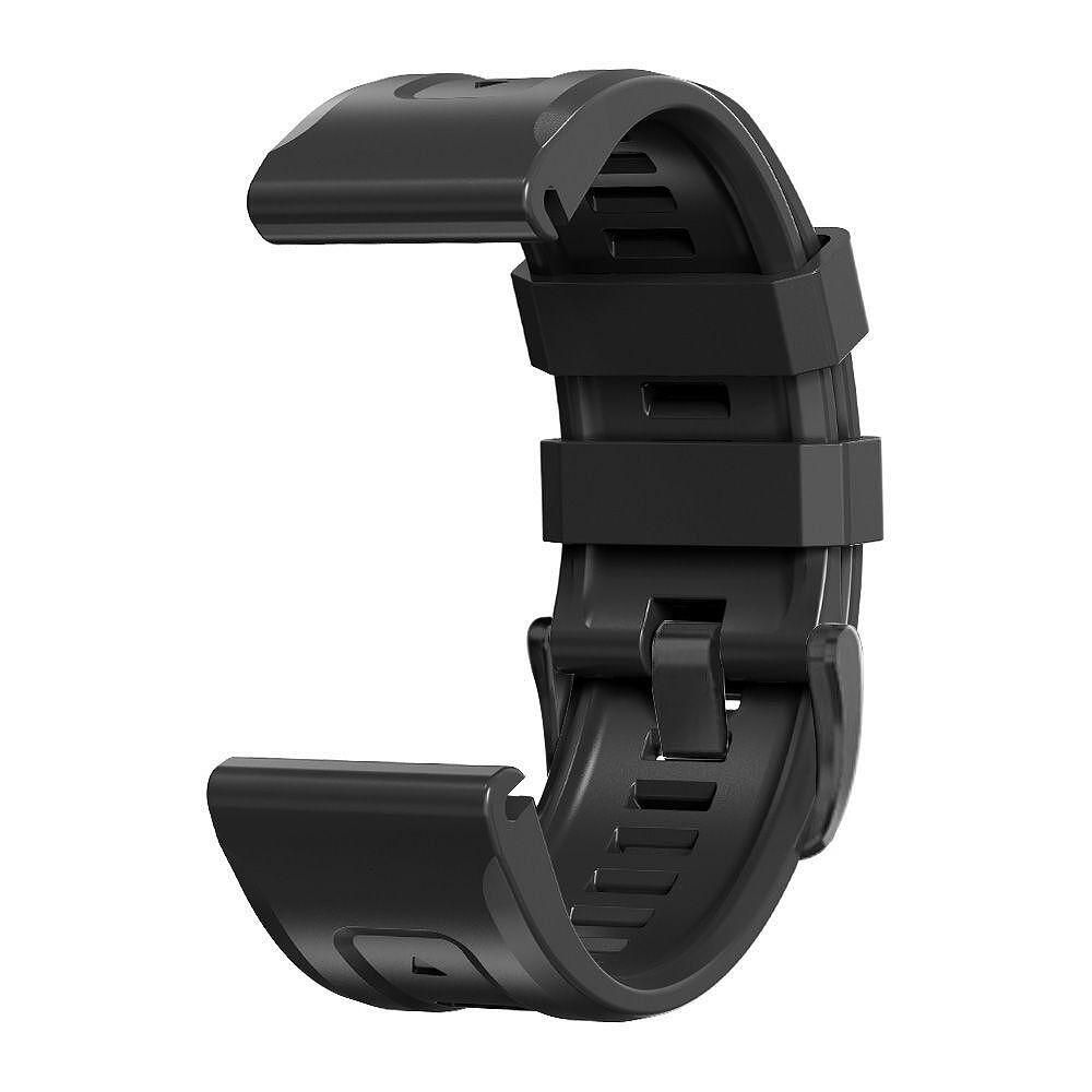 Каишка garmin fenix 3 / 5x / 3hr / 5x plus / 6x / 6x pro / 7x black