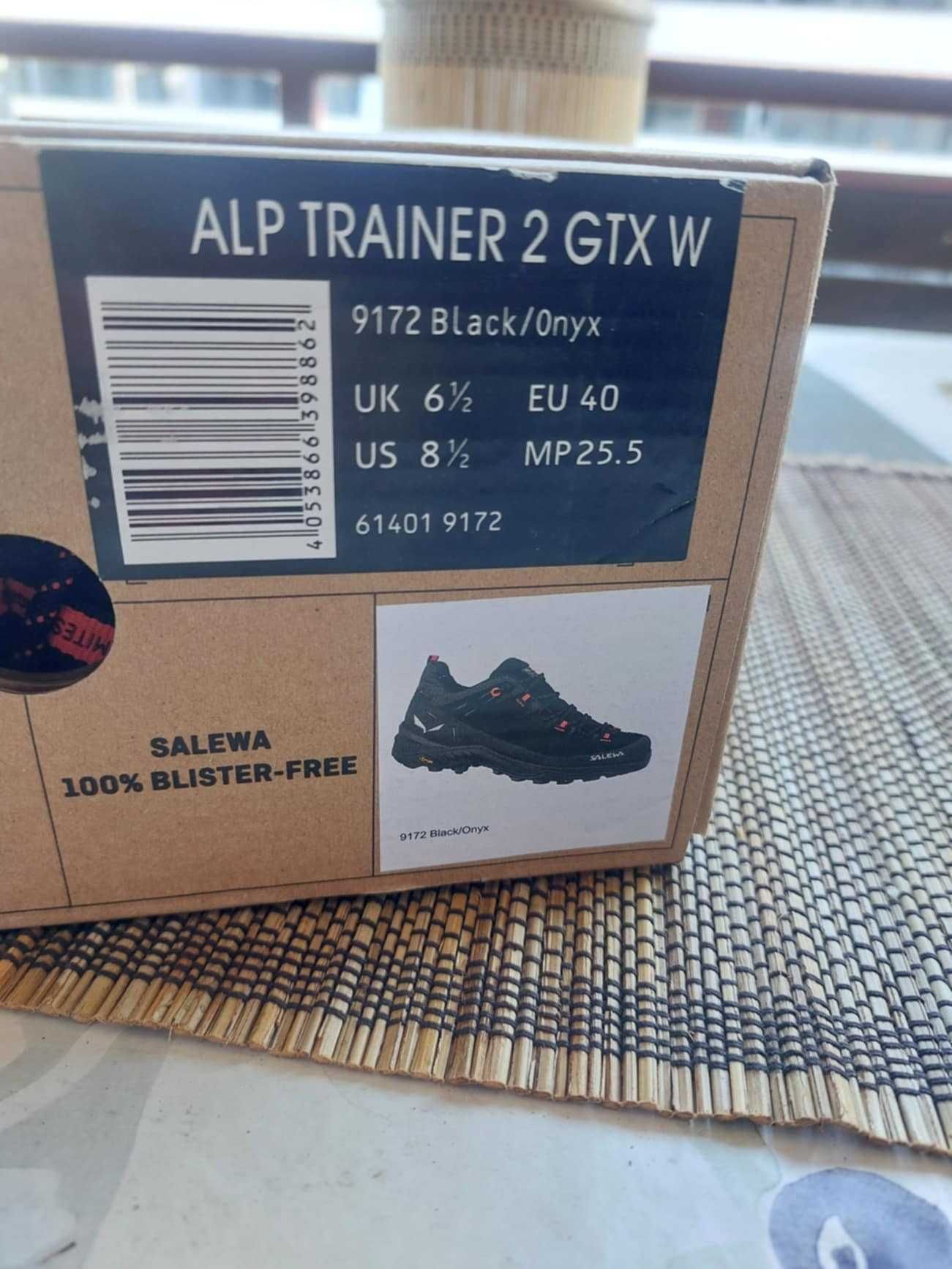 GHETE drumetie femei Salewa ALP TRAINER GTX W