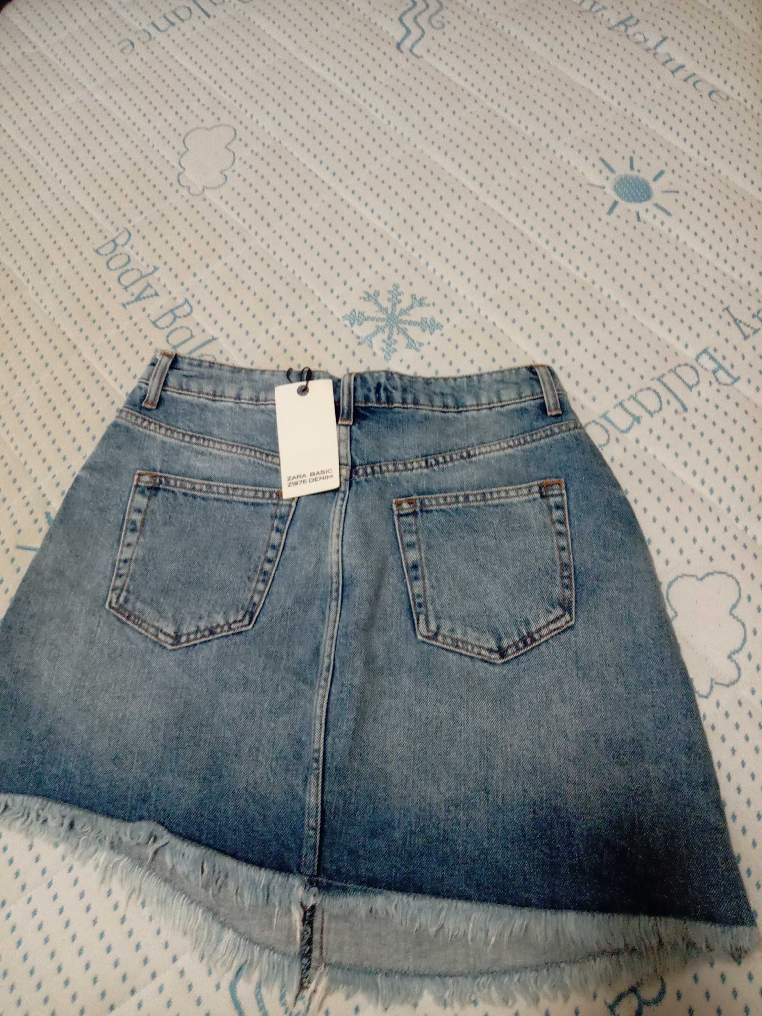 Дънкова пола ZARA
