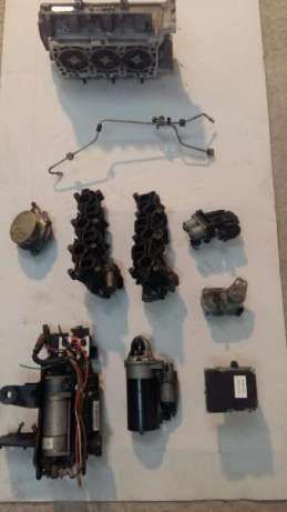 Ауди 3.0ТДИ двигател,ГНП БОШ,АБСмодул,стартер,клапи,бутала, биели