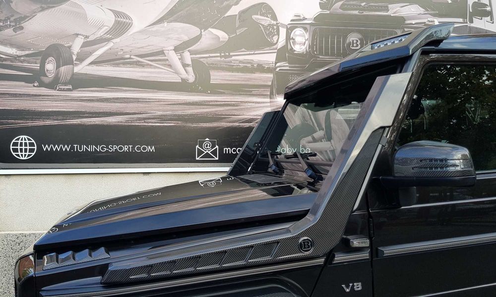 Карбон шнорхел за Mercedes G-class G350 G400 G500 G63 AMG