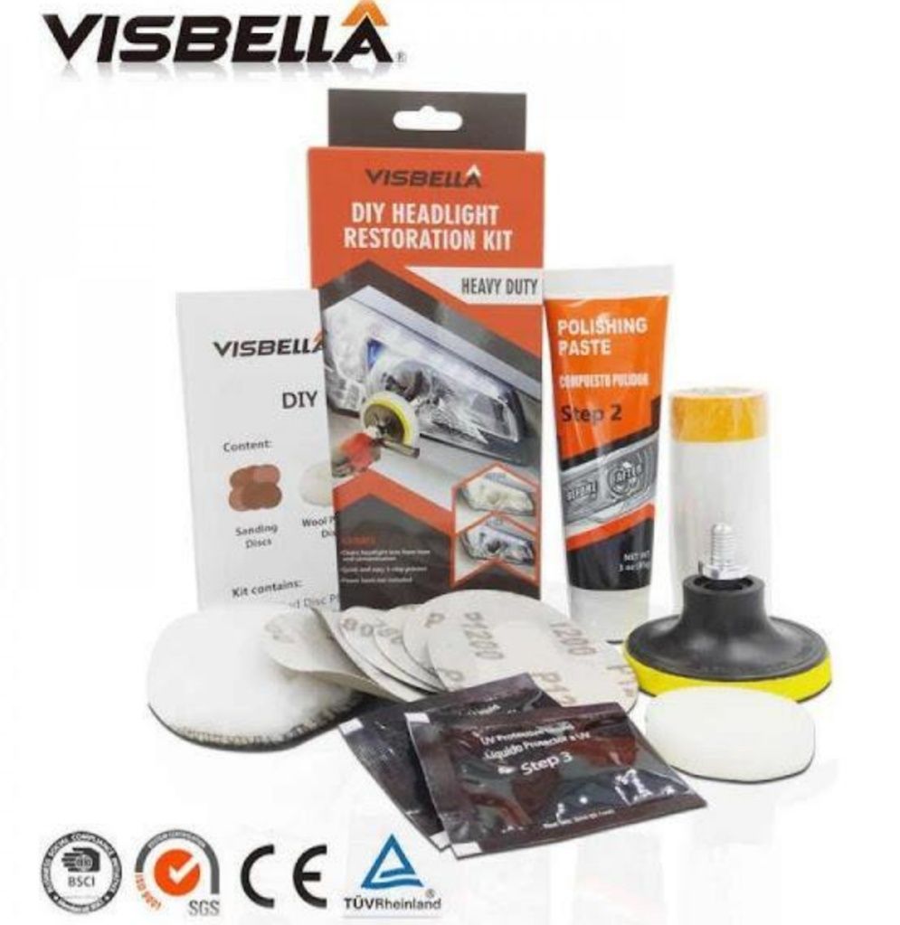 Kit polish pentru faruri Visbella Headlight