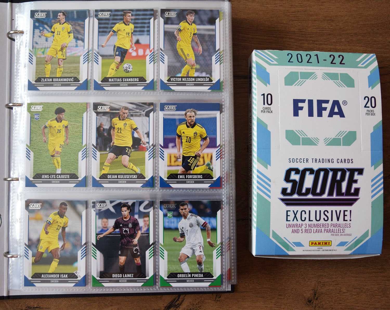 Продавам: Panini колекции Score FIFA 2021/22 & 2022/23 (200 карти)