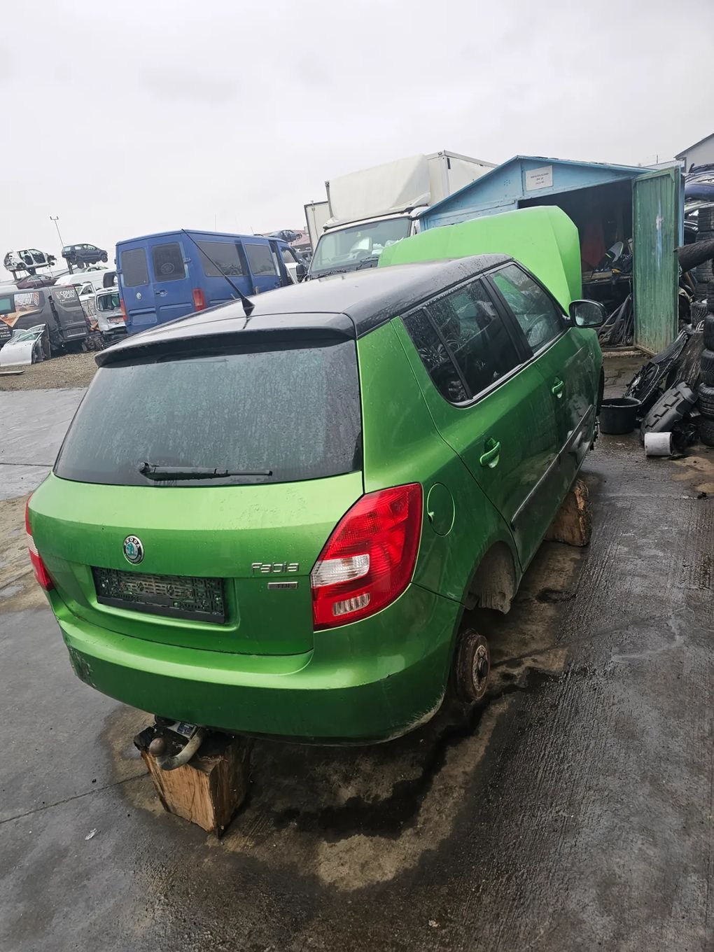 Dezmembrez Skoda Fabia 2 facelift 1.2 TDI cod motor CFW 114.000 km