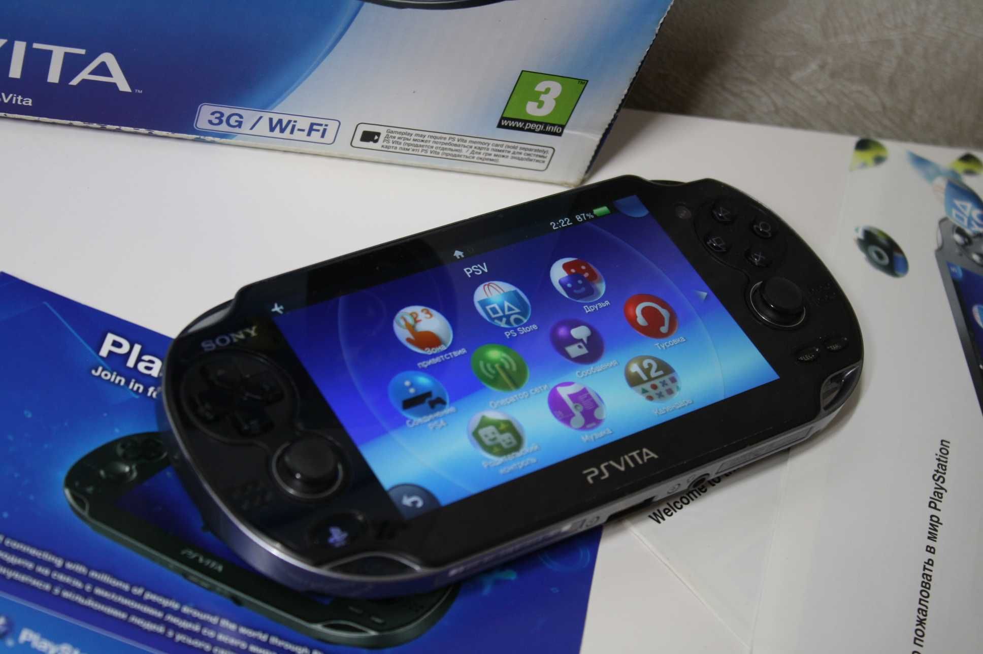 PS VITA PlayStation Vita в коробке