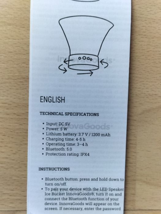 Vând boxa led ice buchet