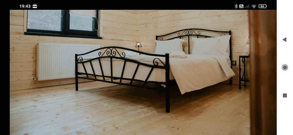 Pat metalic pensiuni, pat fier forjat, paturi matrimonile