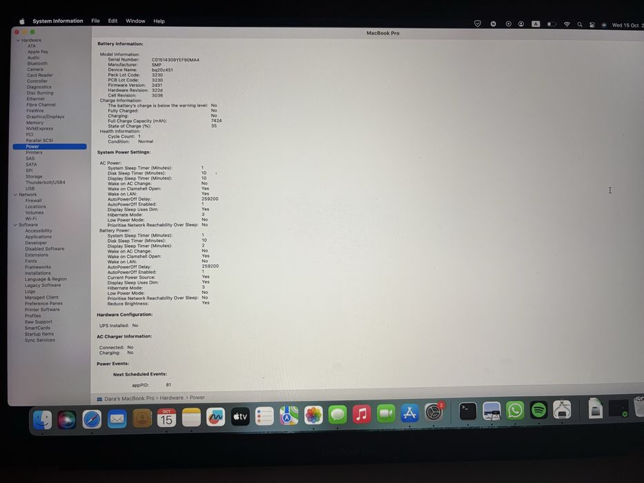 MacBook Pro i9 • 32GB • 2TB SSD • Dual GPU