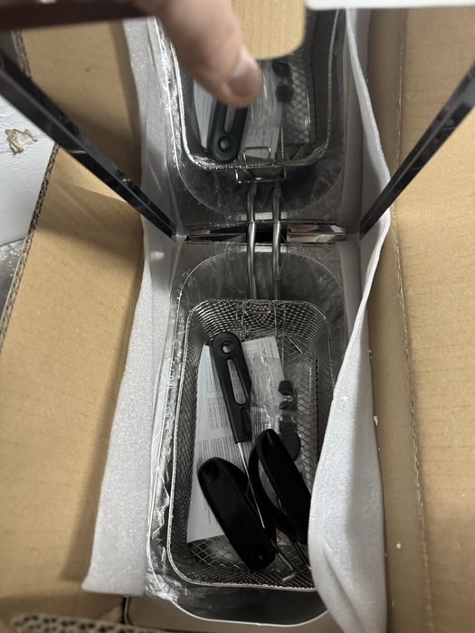 Friteuza inox ulei 3l nou