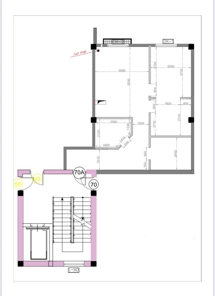 Продается 3 комнатная квартира. Юнусабадский район. Жк Comfort house.
