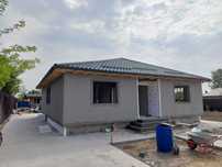 Casa modulara si garaje auto pe structura metalica si panou sandwich