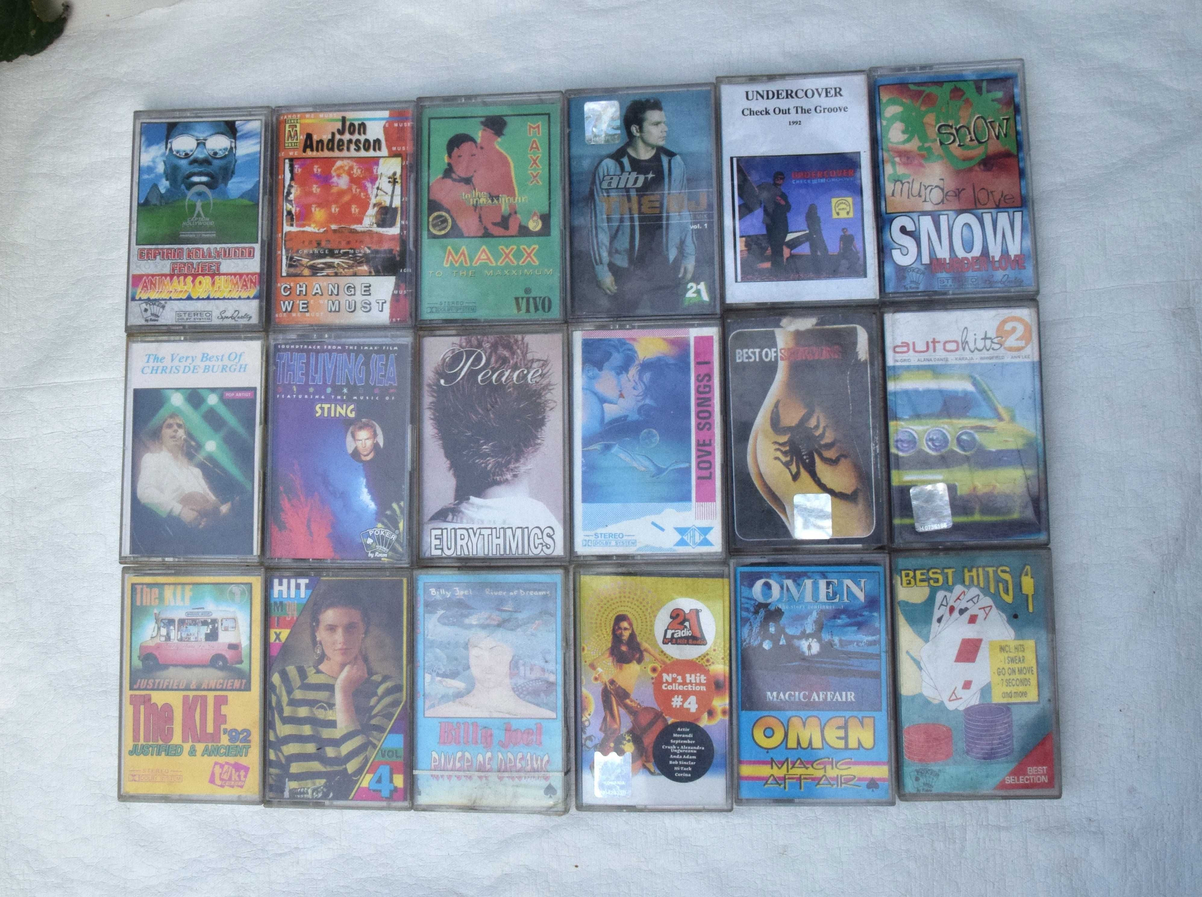 Casete audio originale  muzica straina