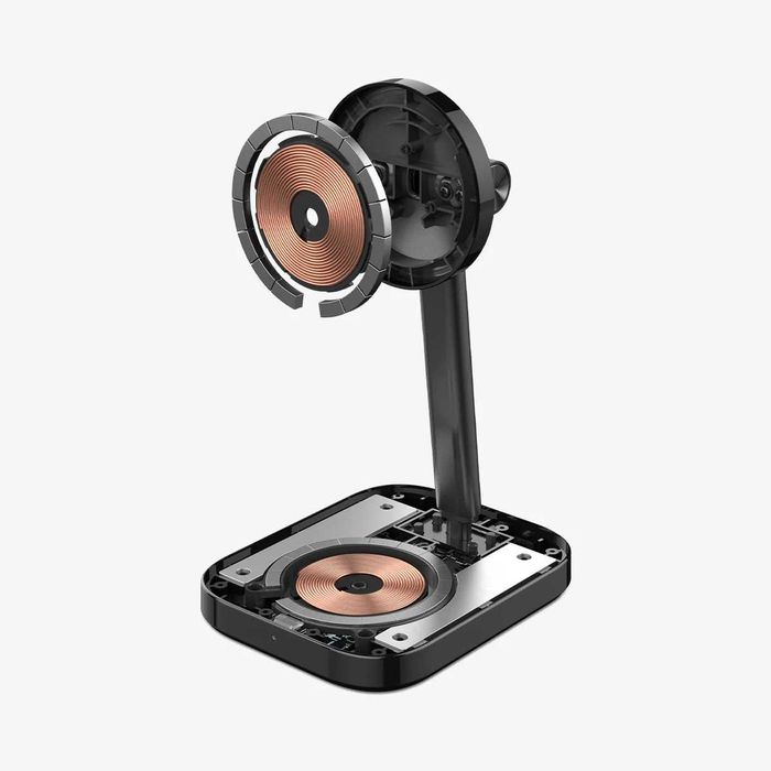 Stand incarcator MagSafe wireless metalic Spiegen pt iPhone + AirPods