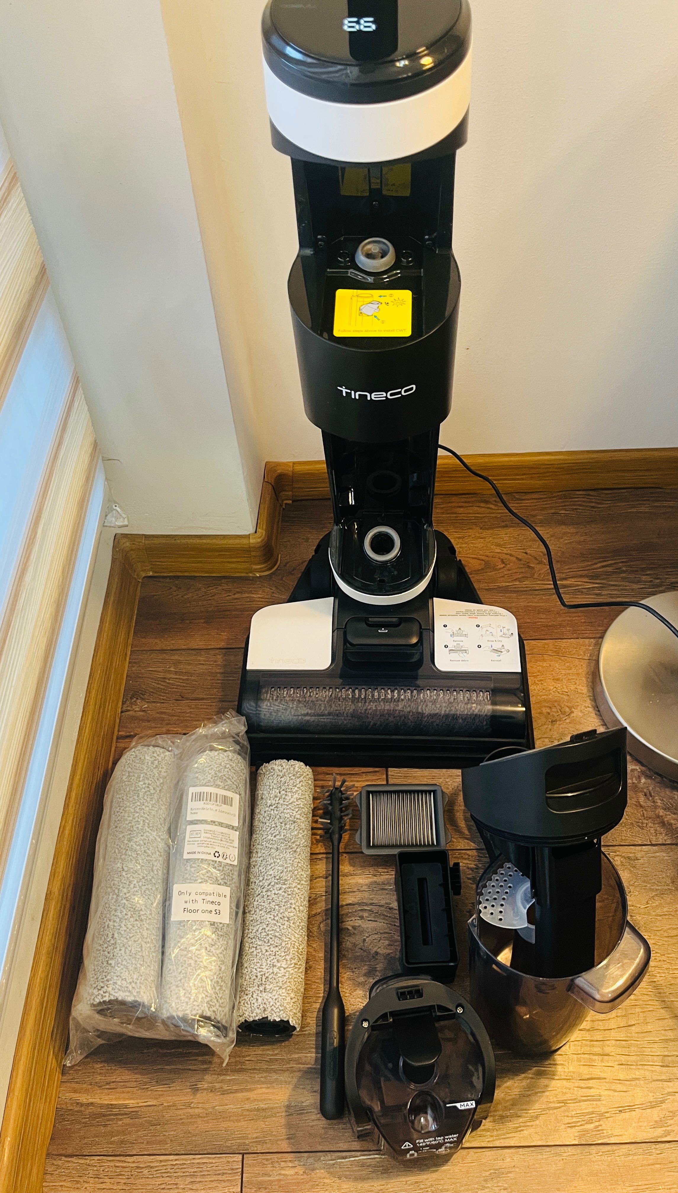 Вертикална прахосмукачка Tineco - Floor One S3, HEPA
