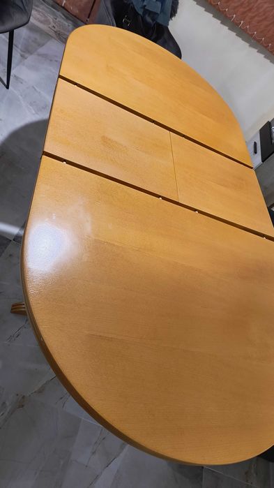 Трапезна маса 140/90 овал