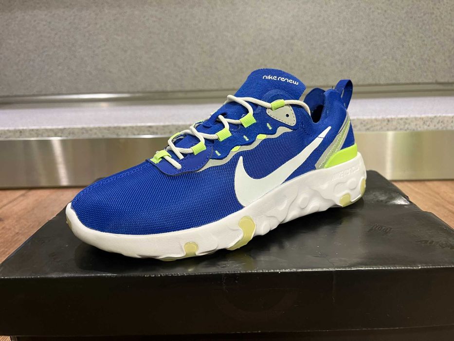 ОРИГИНАЛНИ *** Nike Renew Element 55 GS Hyper Blue Ghost Green