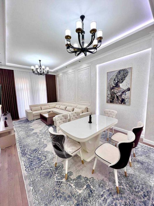 Сдается новая квартира в ЖК Паркент Авеню!