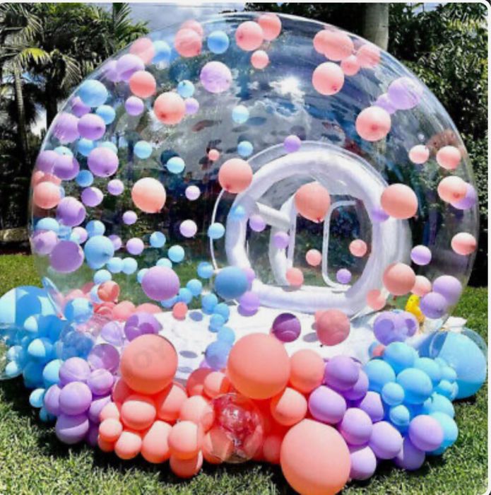 Bubble house gonflabil baloane