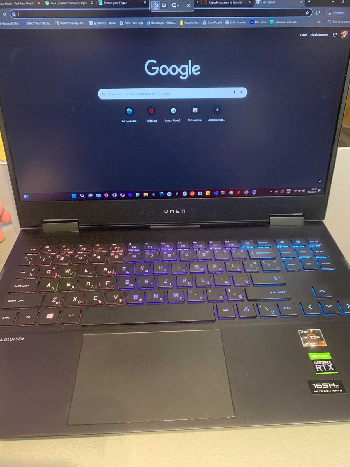 HP Omen R7-5800H 15 16GB/512 3060 / NVIDIA GeForce RTX 3060
