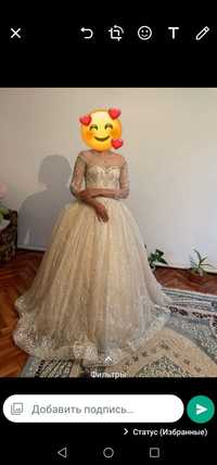 Свадебное платье отличном состоянии