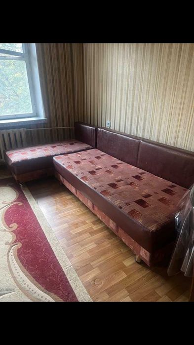 Диван уголок, система еврокнижка
