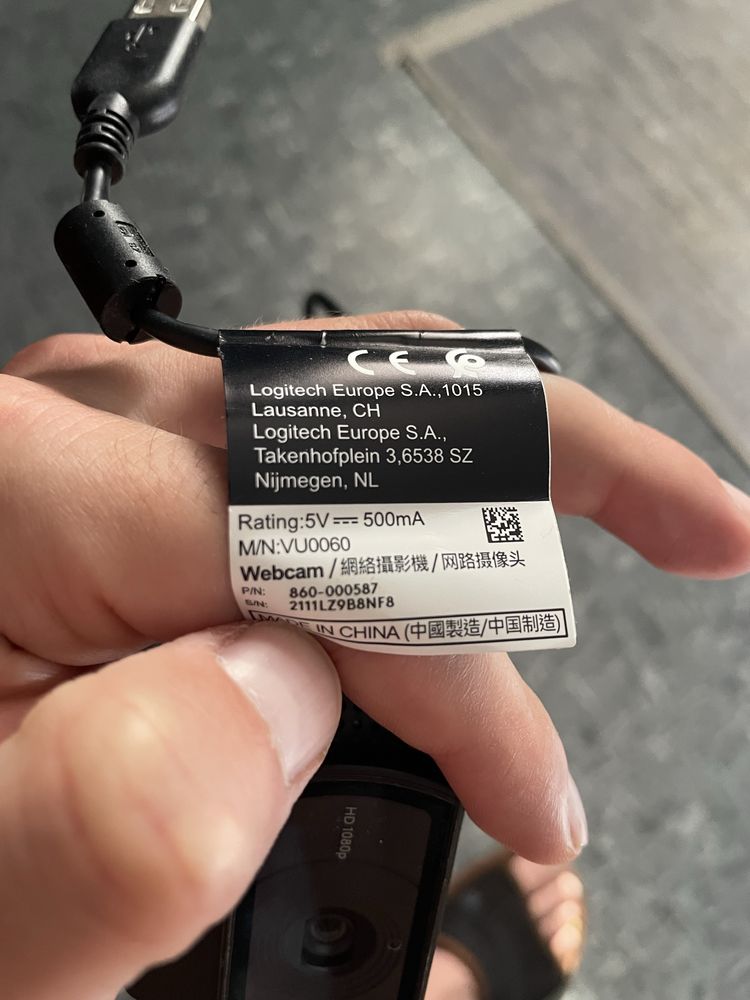 Web камера logitech