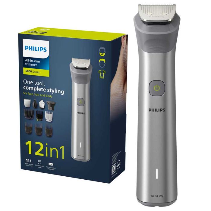 Aparat de tuns barba si parul 12 in 1 PHILIPS Multigroom All in One
