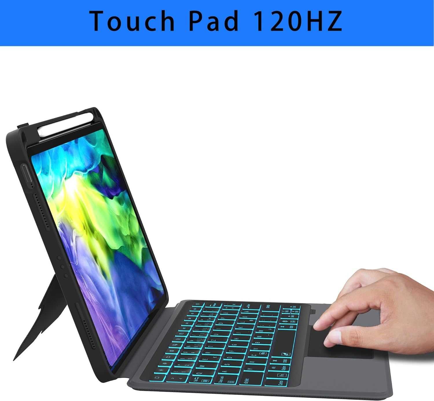 Husa cu tastatura cu touch   iPad Air 5 4 10.9" iPad Pro 11 4 3 2 1st