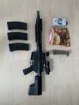 Replica ARES M4 AM-009 Airsoft, 400fps, Metal, 1,6 jouli, set complet.