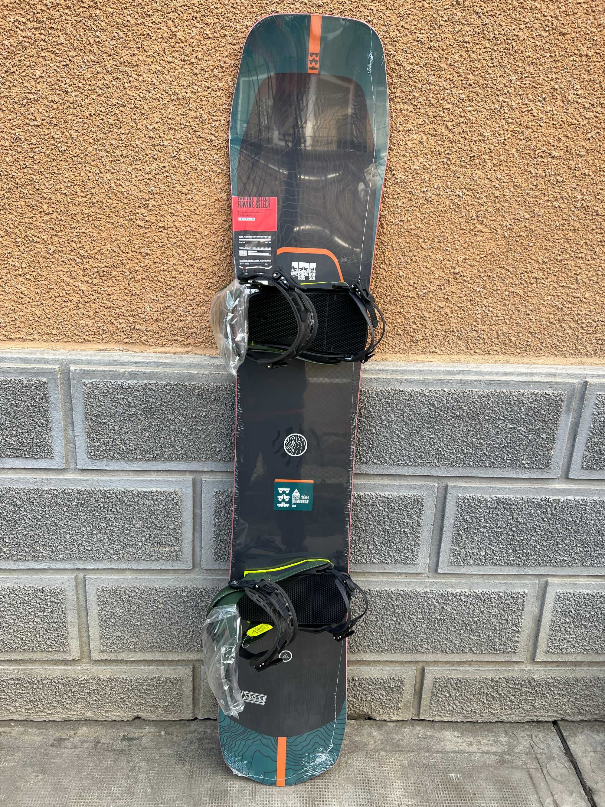 placa noua  snowboard rome ravine select L166