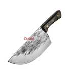 Satar profesional bucatar Full Tang 436g lama forjata otel carbon