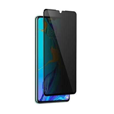 Folie de sticla privancy 5D pentru Huawei P30, Privacy Glass GloMax