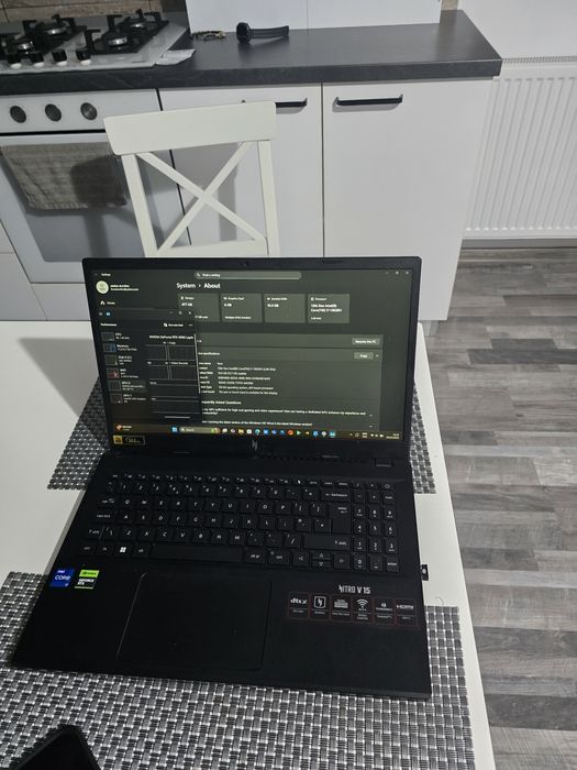 Acer nitro V15 RTX 4060