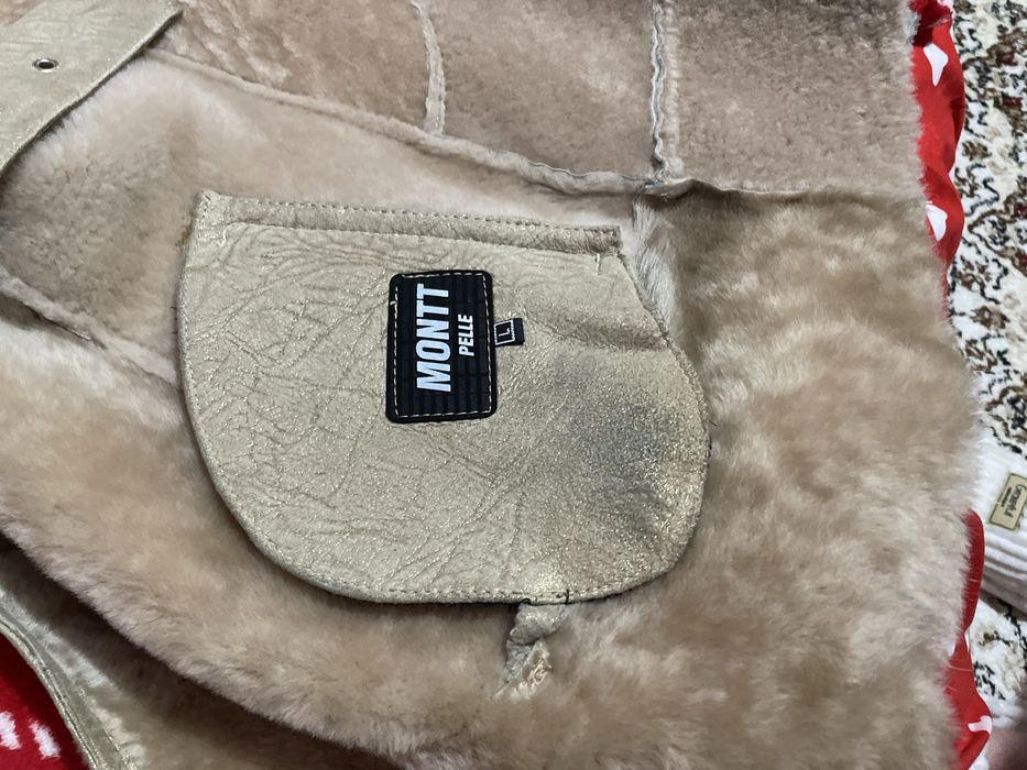 cojoc din blana de vulpe argintie