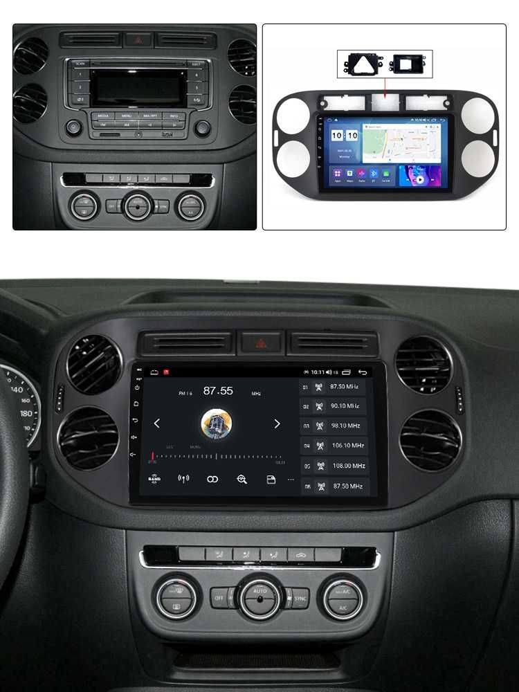 Navigatie VW Tiguan 2007-2016 , Android 13, 9 INCH, 2GB RAM