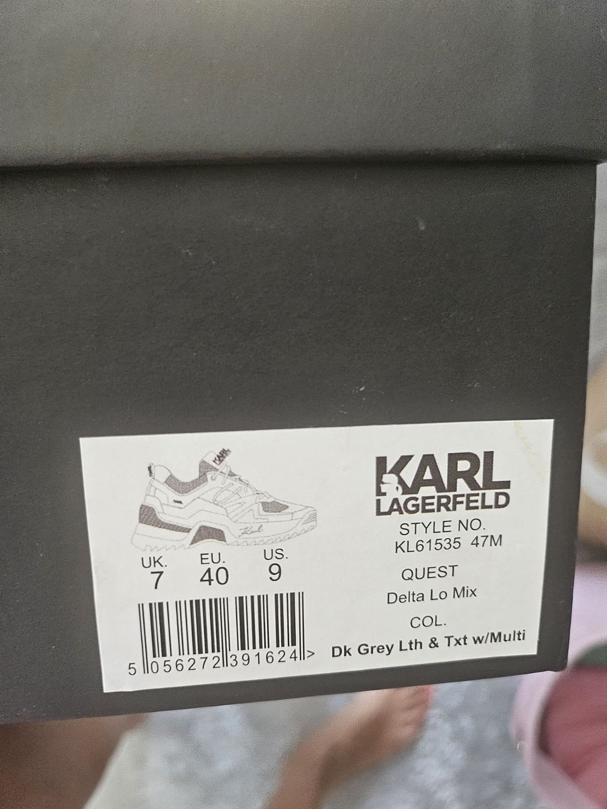 Обувки Karl Lagerfeld